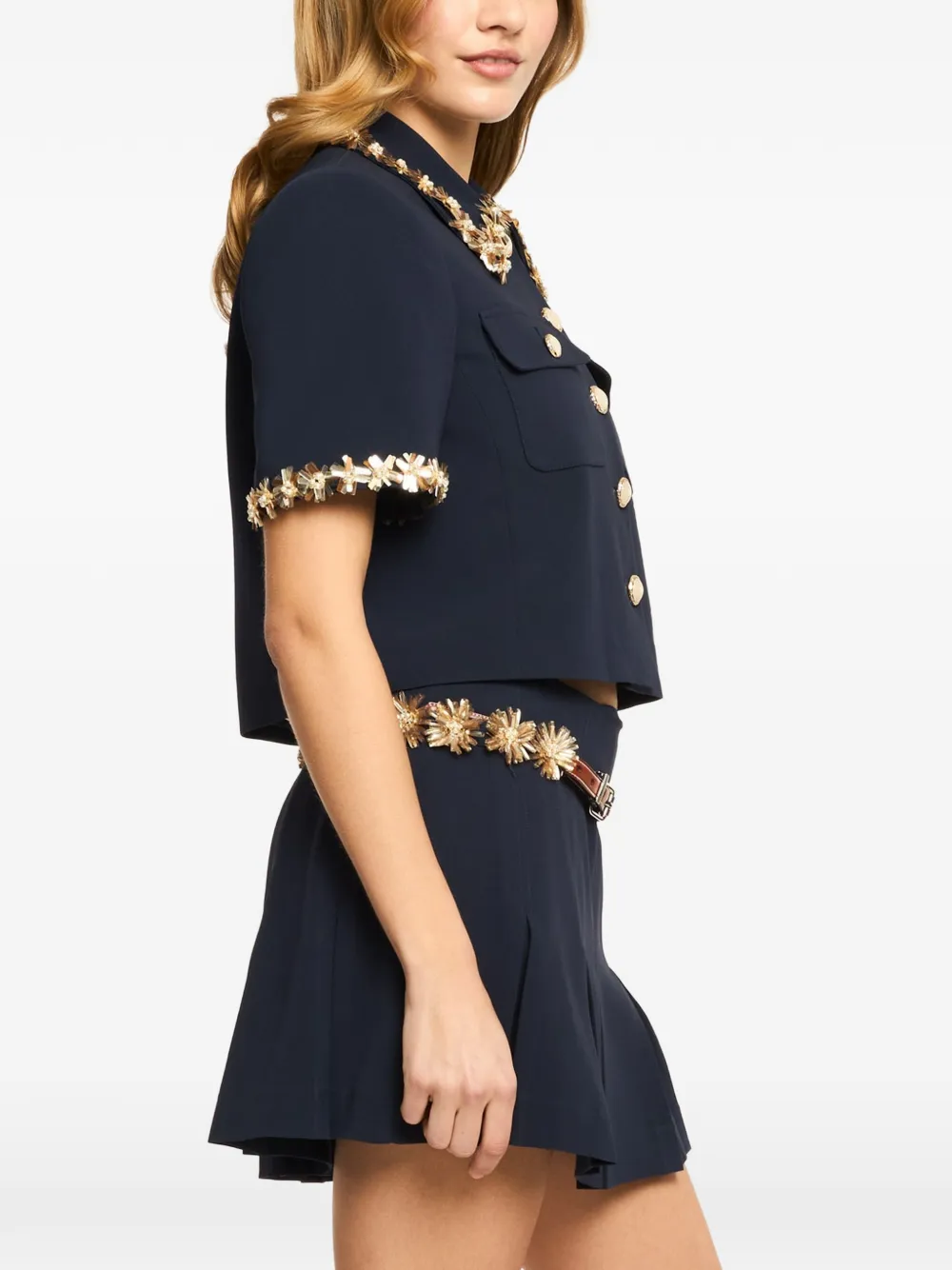 Cinq A Sept Sunflare Anaya cropped jack Blauw
