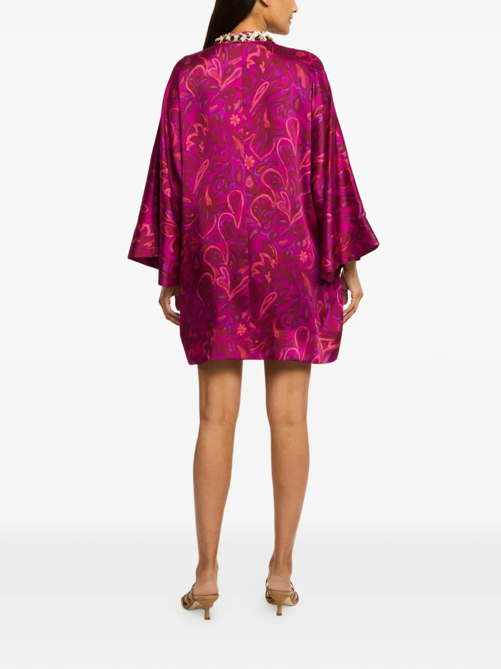 Cinq A Sept Arcia tuniek met paisley-print Paars