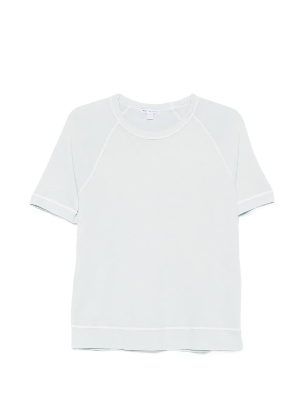 James Perse short-sleeve raglan sweater - Blu