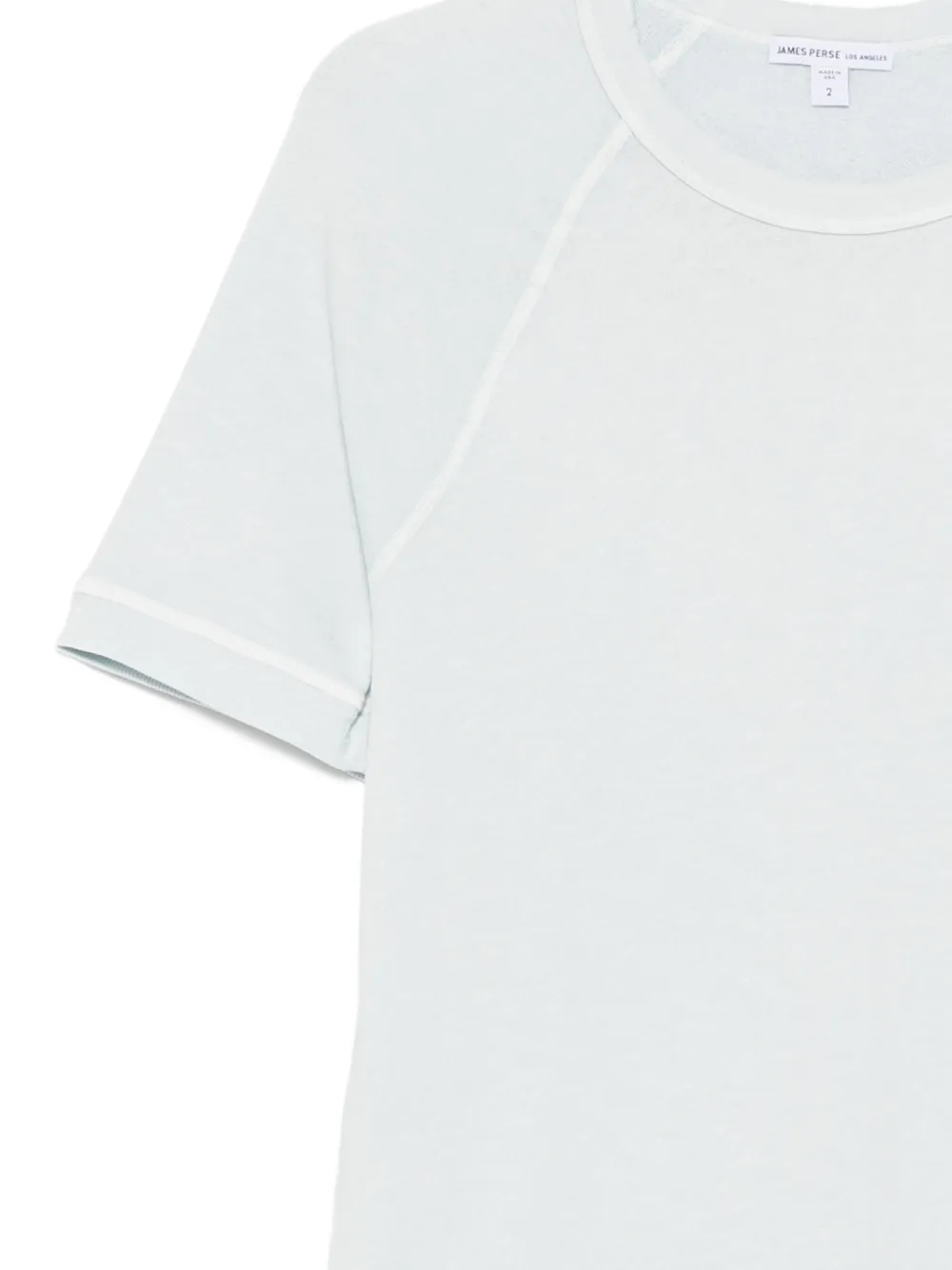  James Perse Pull à Manches Raglan Courtes - Bleu 