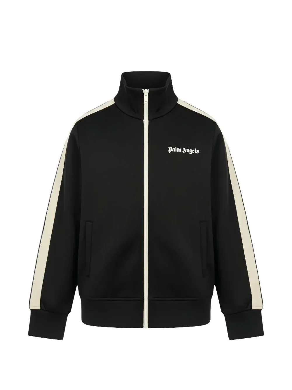 Palm Angels Kids zip-up sweatshirt - Nero