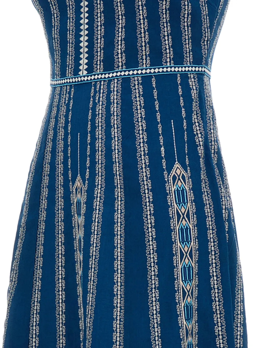 EMPORIO SIRENUSE Tracey Chios Embroidered Linen Dress | Smart Closet
