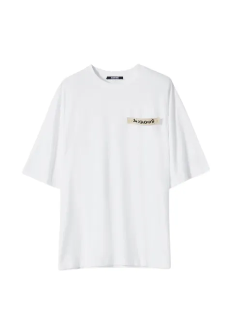 Jacquemus The Plage logo-patch T-shirt