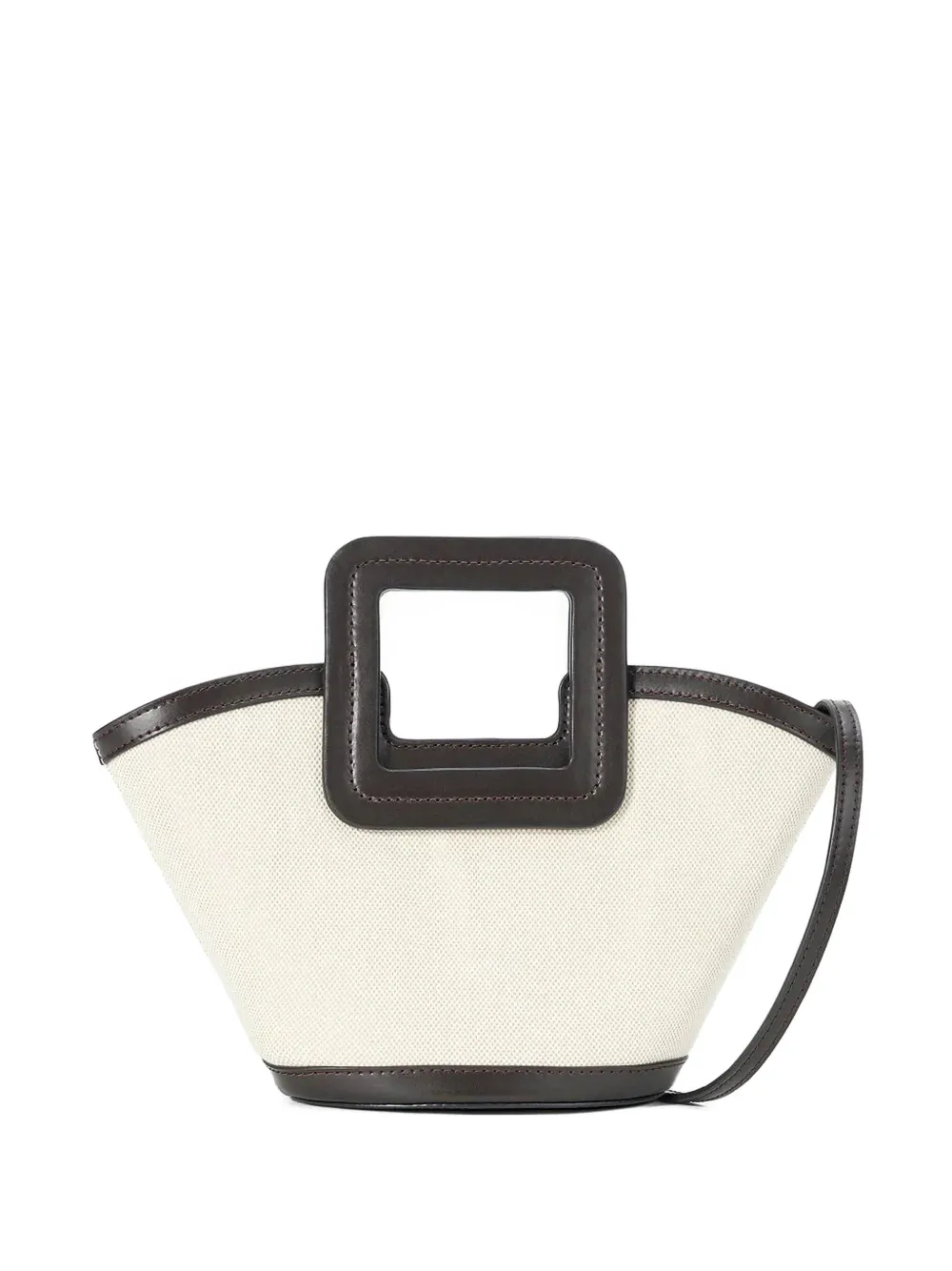 STAUD mini Shirley bucket bag - Bianco