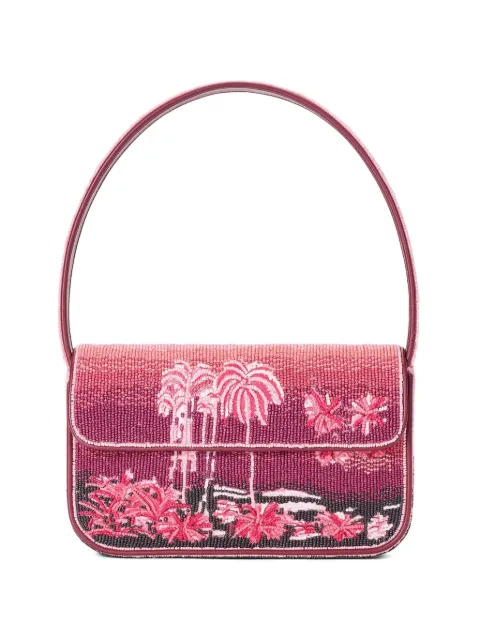 STAUD Tommy beaded shoulder bag