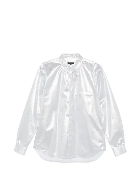 Comme des Garçons Homme Plus perforated-mesh shirt