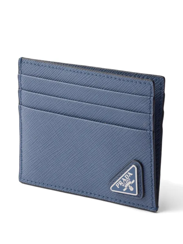 Prada カードケース | ブルー | FARFETCH JP