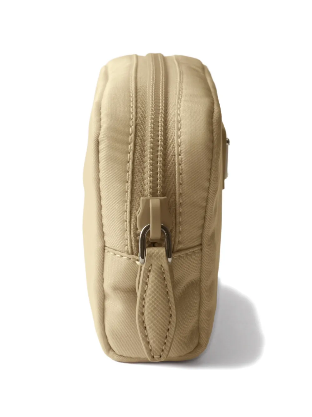 Prada Micro Re-nylon Pouch In Neutral