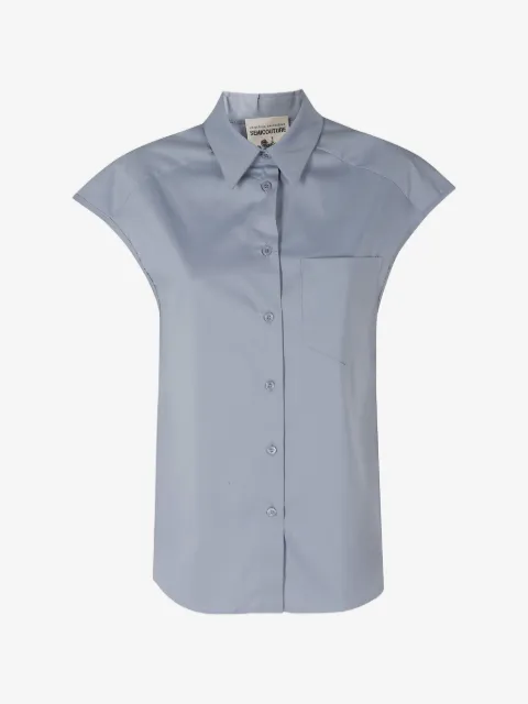Semicouture sleeveless blouse