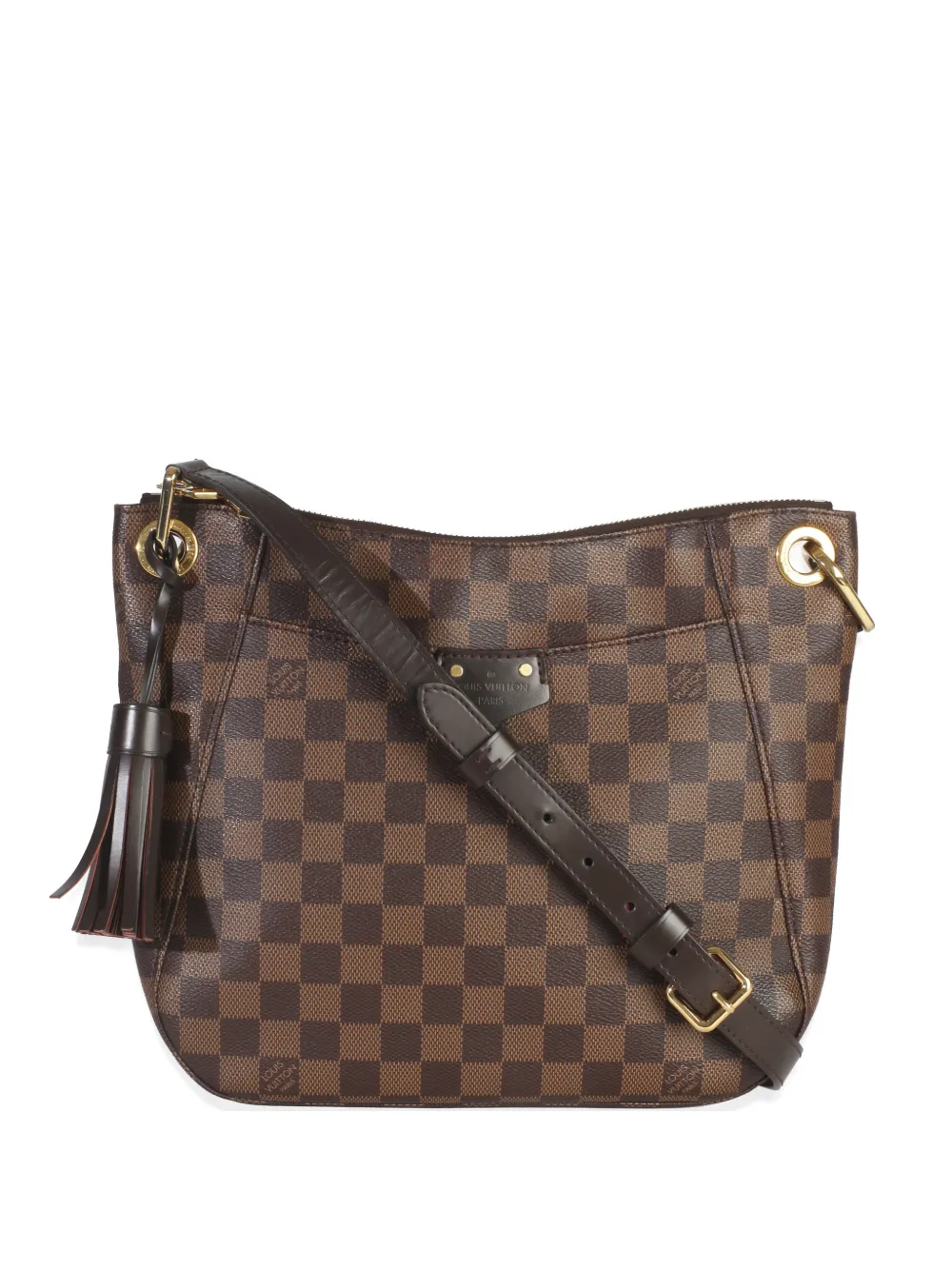 Louis Vuitton Pre-Owned 2019 South Bank Besace ebene leather crossbody bag - Braun