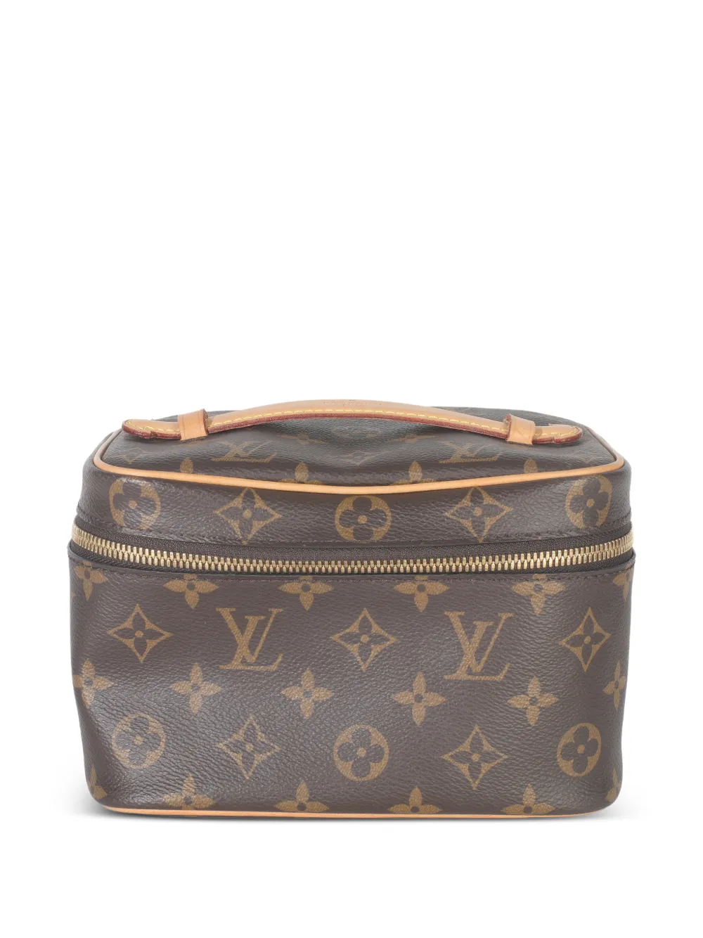 Louis Vuitton Pre-Owned 2020 Monogram Nice BB make-up bag - Marrone