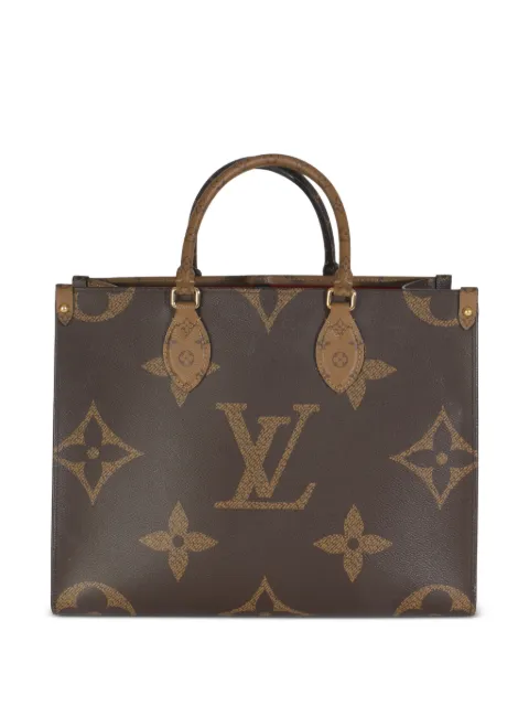 Louis Vuitton Pre-Owned 2021-2024 MM Onthego monogram-pattern tote bag 