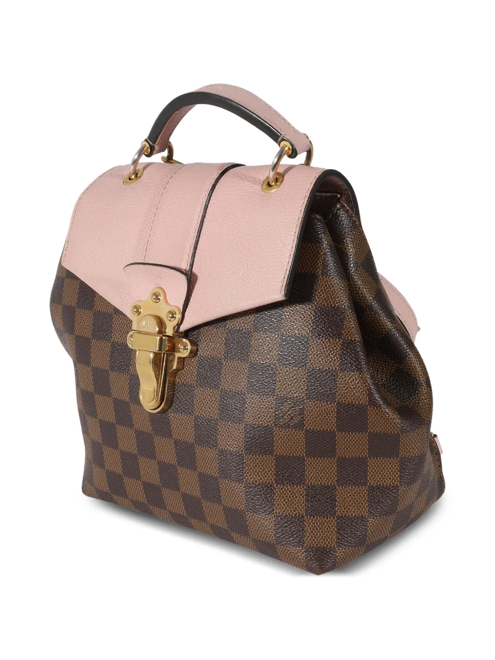 louis vuitton clapton backpack damier ebene Ebene/Creme – Mautto and an interior slip pocket Louis Vuitton Clapton Backpack Damier
