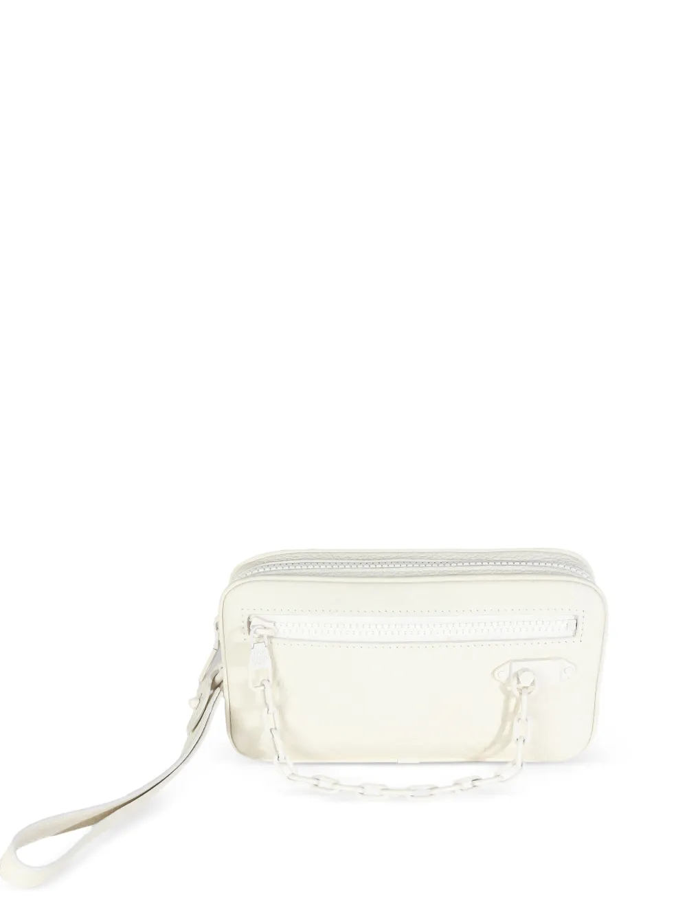 Louis Vuitton Pre-Owned 2018 Monogram Volga leather clutch bag - Bianco