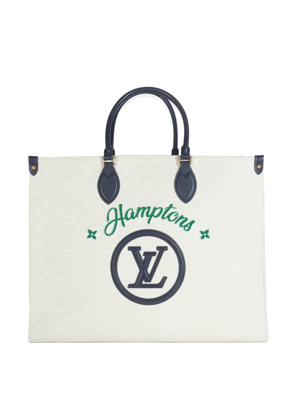 Louis Vuitton Pre-Owned 2021-2023 large Onthego monogram tote bag - Nude