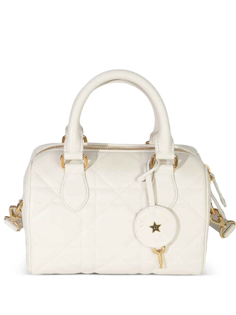 Christian Dior Pre-Owned 2024 Macrocannage Dior Groove 20 handbag - Nude