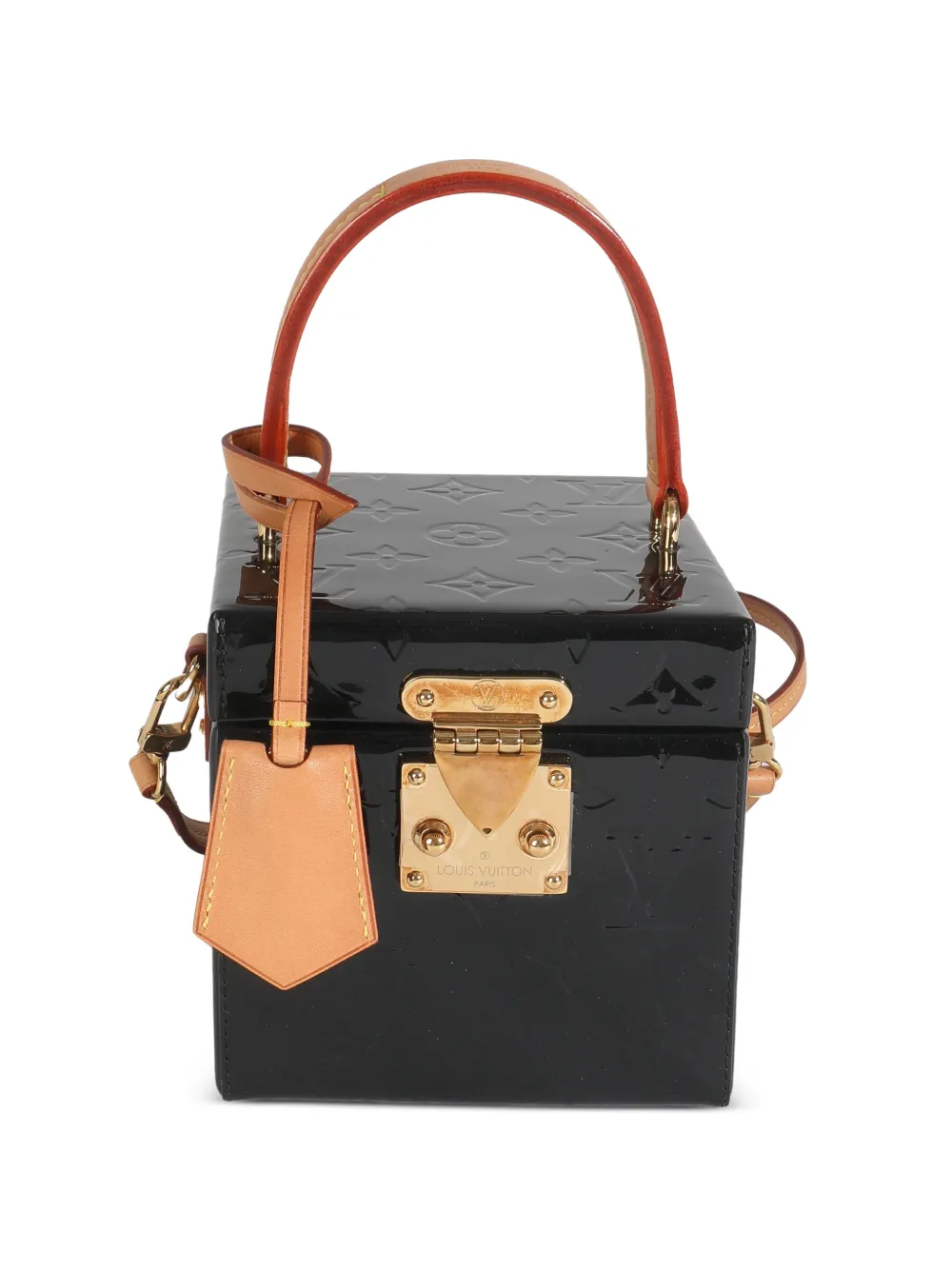 Louis Vuitton Pre-Owned 2019 Vernis Bleecker Box tote bag - Nero