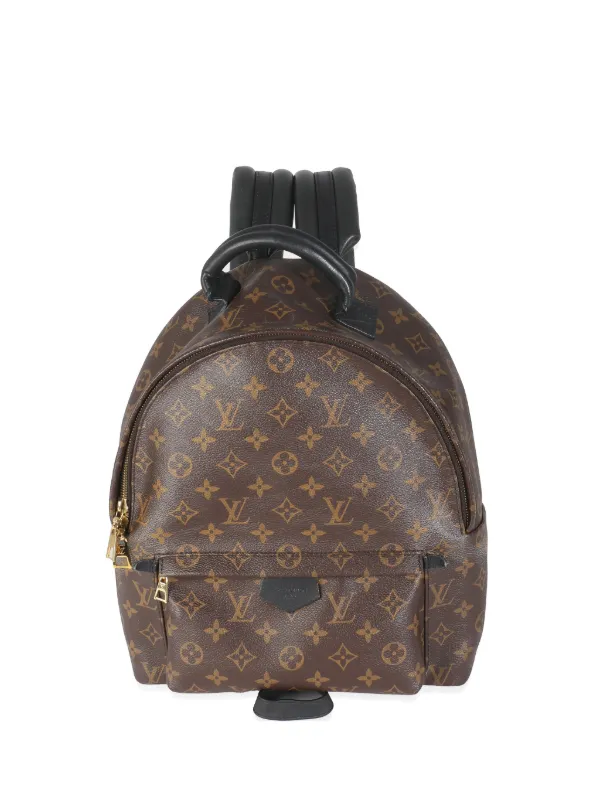 Louis Vuitton Pre-owned 2017 MM Palm Springs Monogram Backpack in Brown