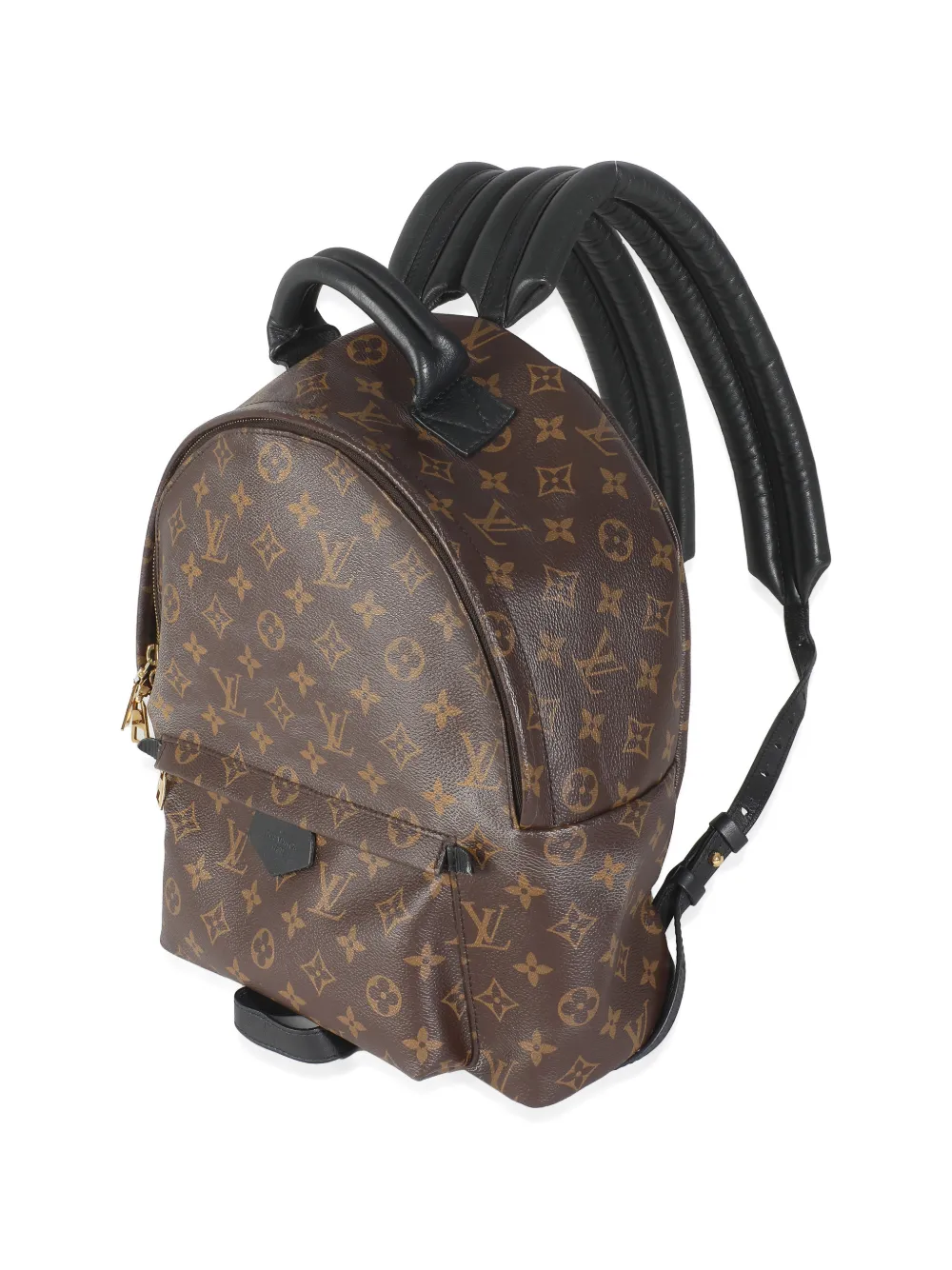 Louis Vuitton Pre-owned 2017 MM Palm Springs Monogram Backpack in Brown, view 3