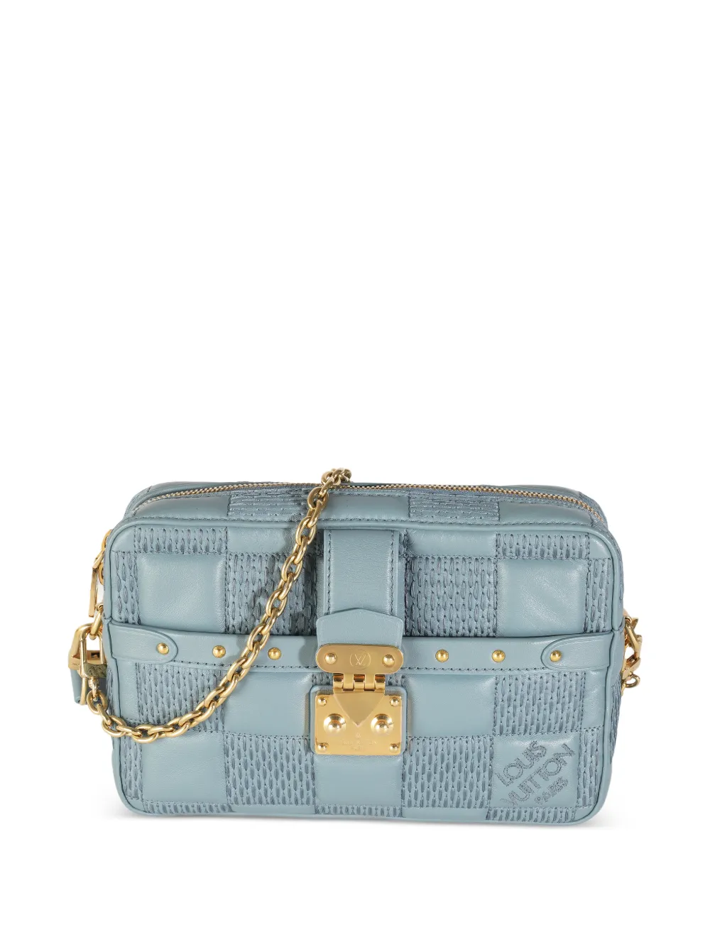 Louis Vuitton Pre-Owned 2021-2023 PM Glacier Damier cross body bag - Blu