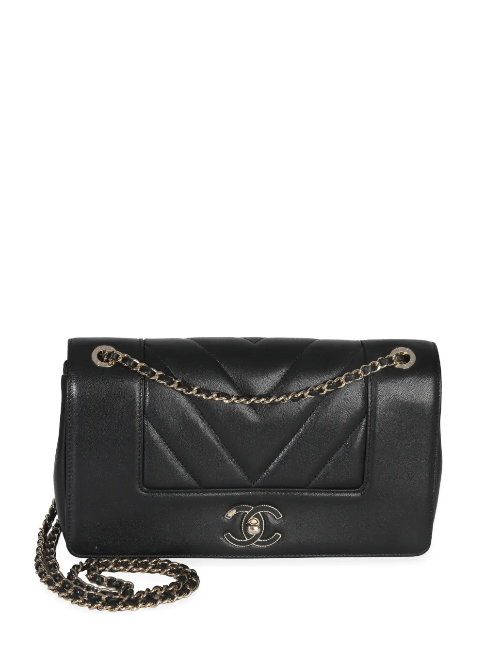CHANEL Pre-Owned 2017-2018 Mademoiselle flap bag - Schwarz