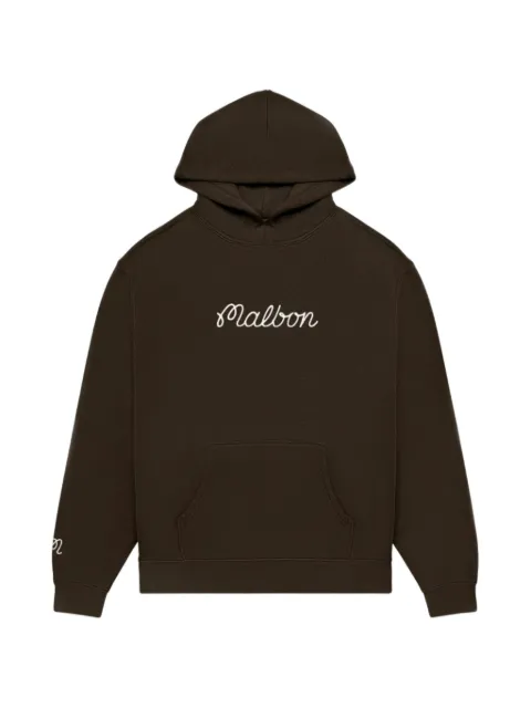 Malbon Golf Fesque logo-embroidered hoodie