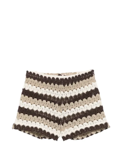 MC2 Saint Barth crochet-knit shorts