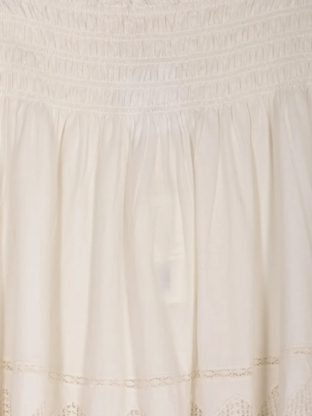  The Great. Falda Midi The Rosette - Neutro 