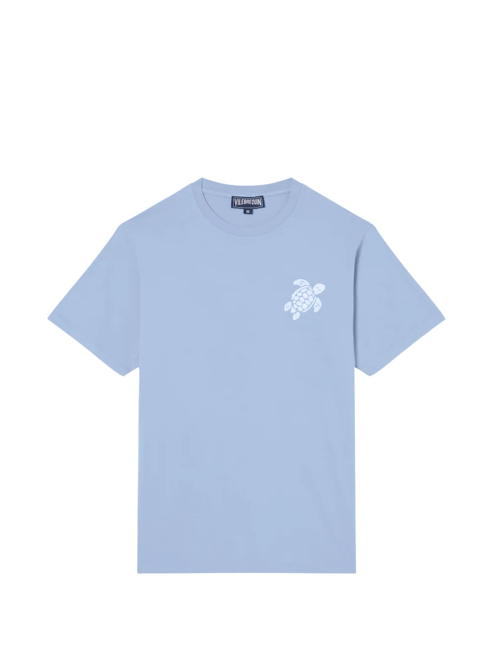 Vilebrequin turtle-embroidered T-shirt - Blau