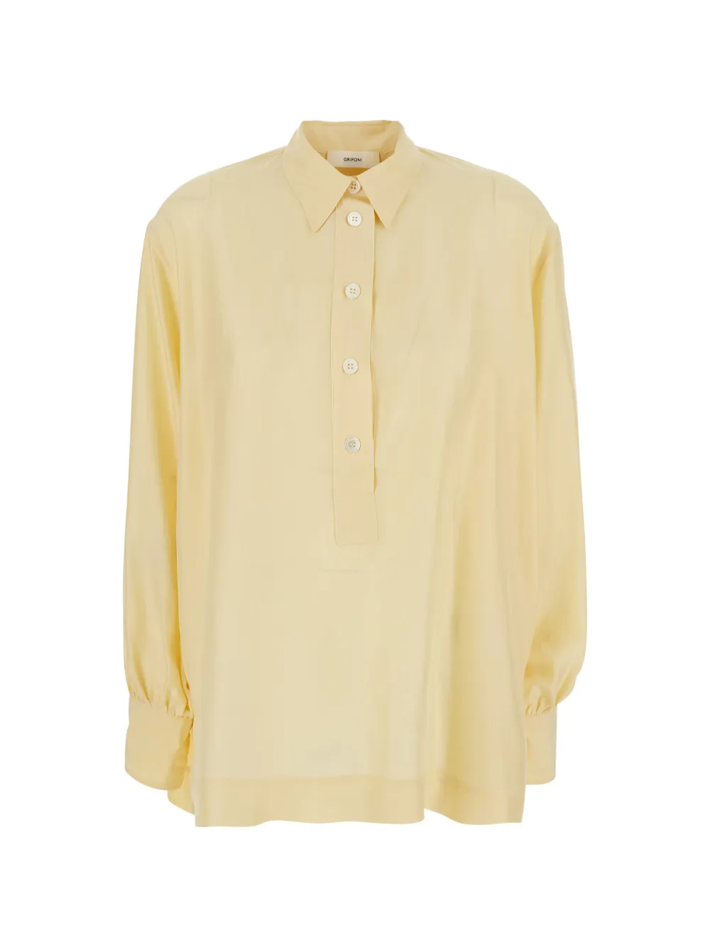 Grifoni long-sleeve blouse - Giallo