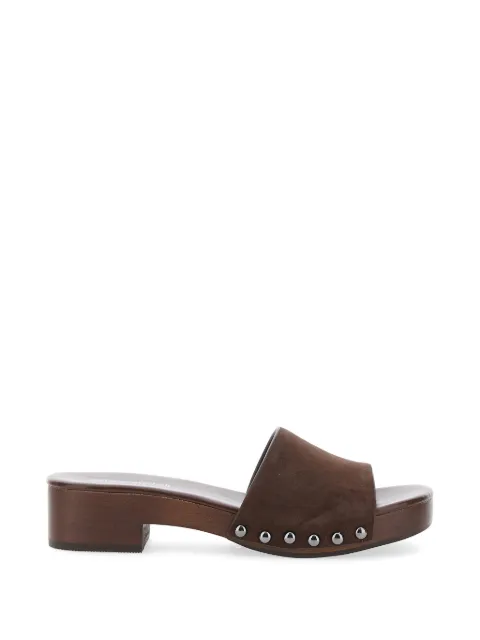 Jeffrey Campbell Cambrie stud-embellished suede sandals