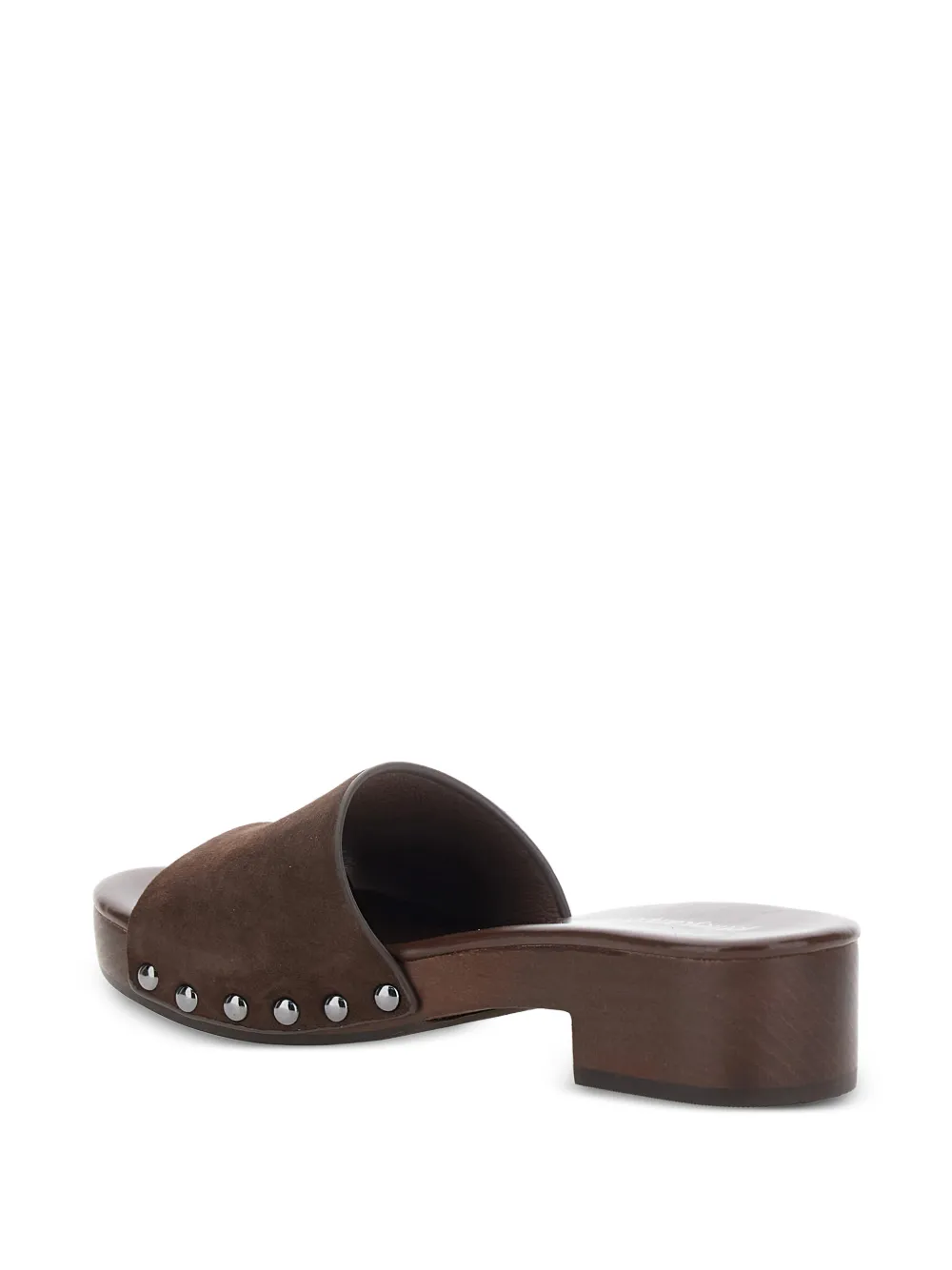 Jeffrey Campbell Cambrie stud-embellished suede sandals Bruin