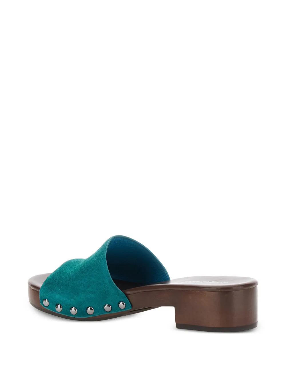 Jeffrey Campbell Cambrie stud-embellished suede sandals Blauw