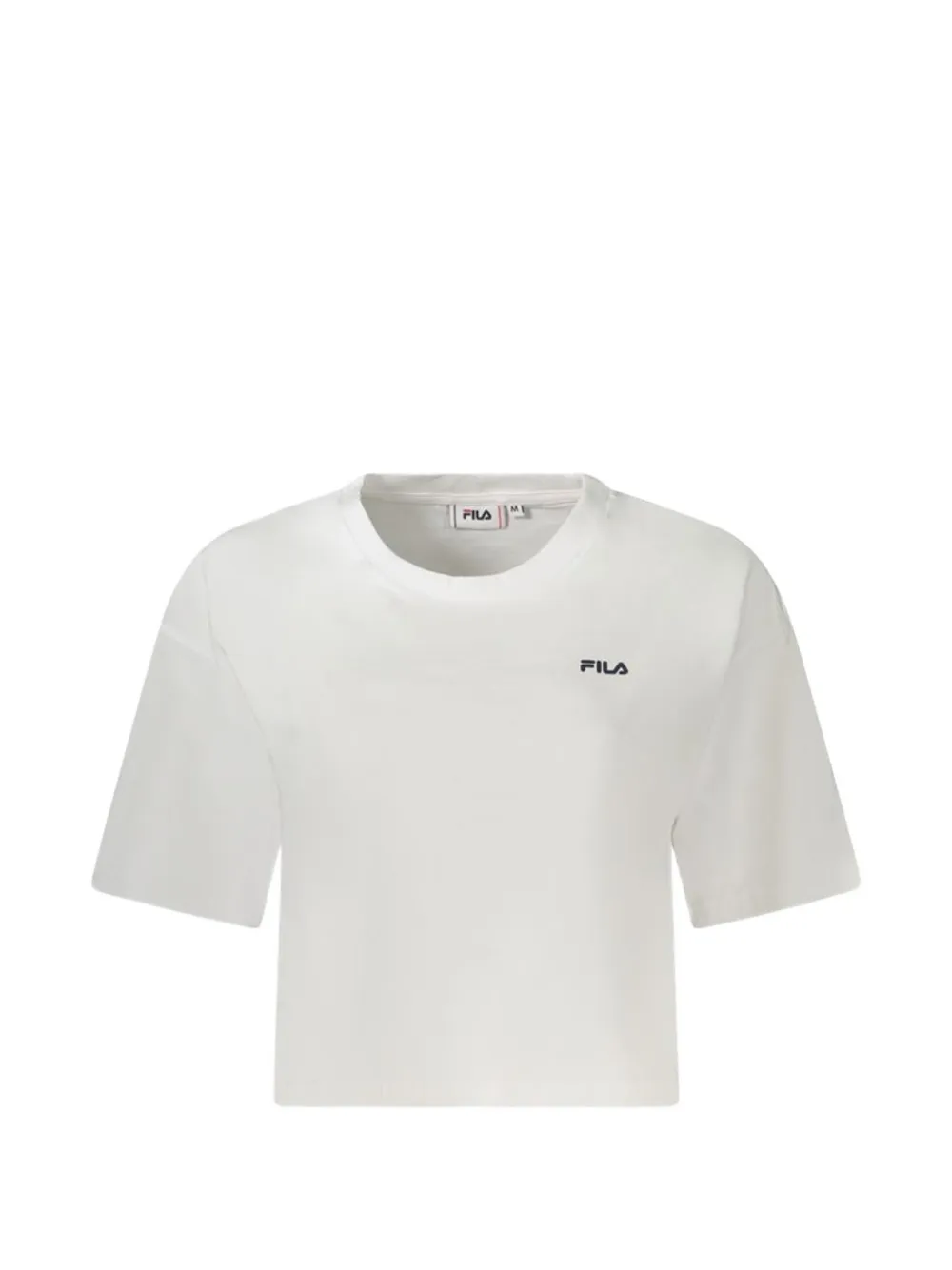 Fila Locri cropped T-shirt - Bianco