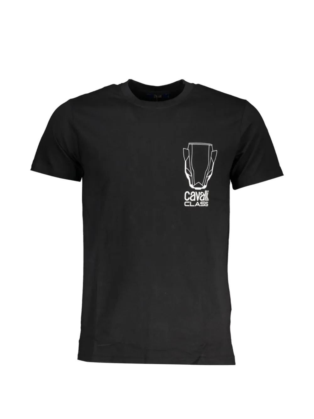 Cavalli Class graphic-print cotton T-shirt - Nero