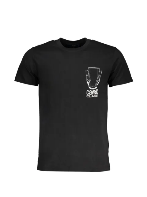 Cavalli Class graphic-print cotton T-shirt