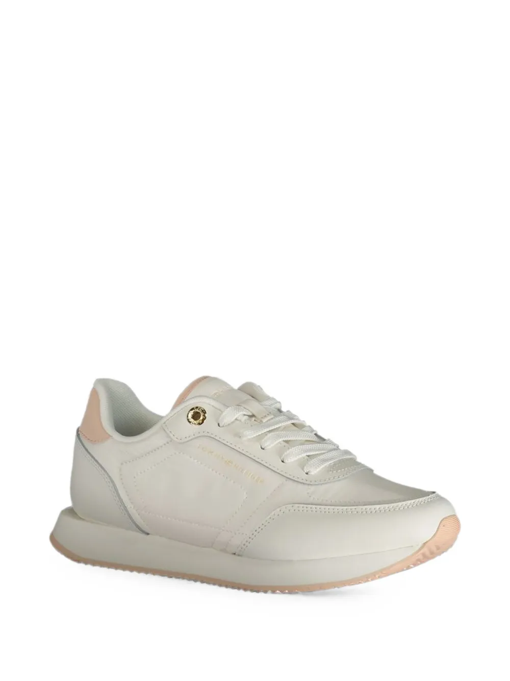 Tommy Hilfiger Sneakers met gewatteerd vlak Beige