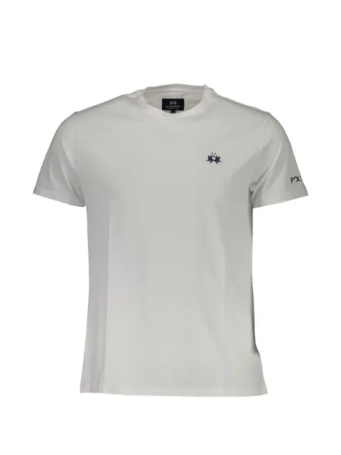 La Martina logo-embroidered T-shirt