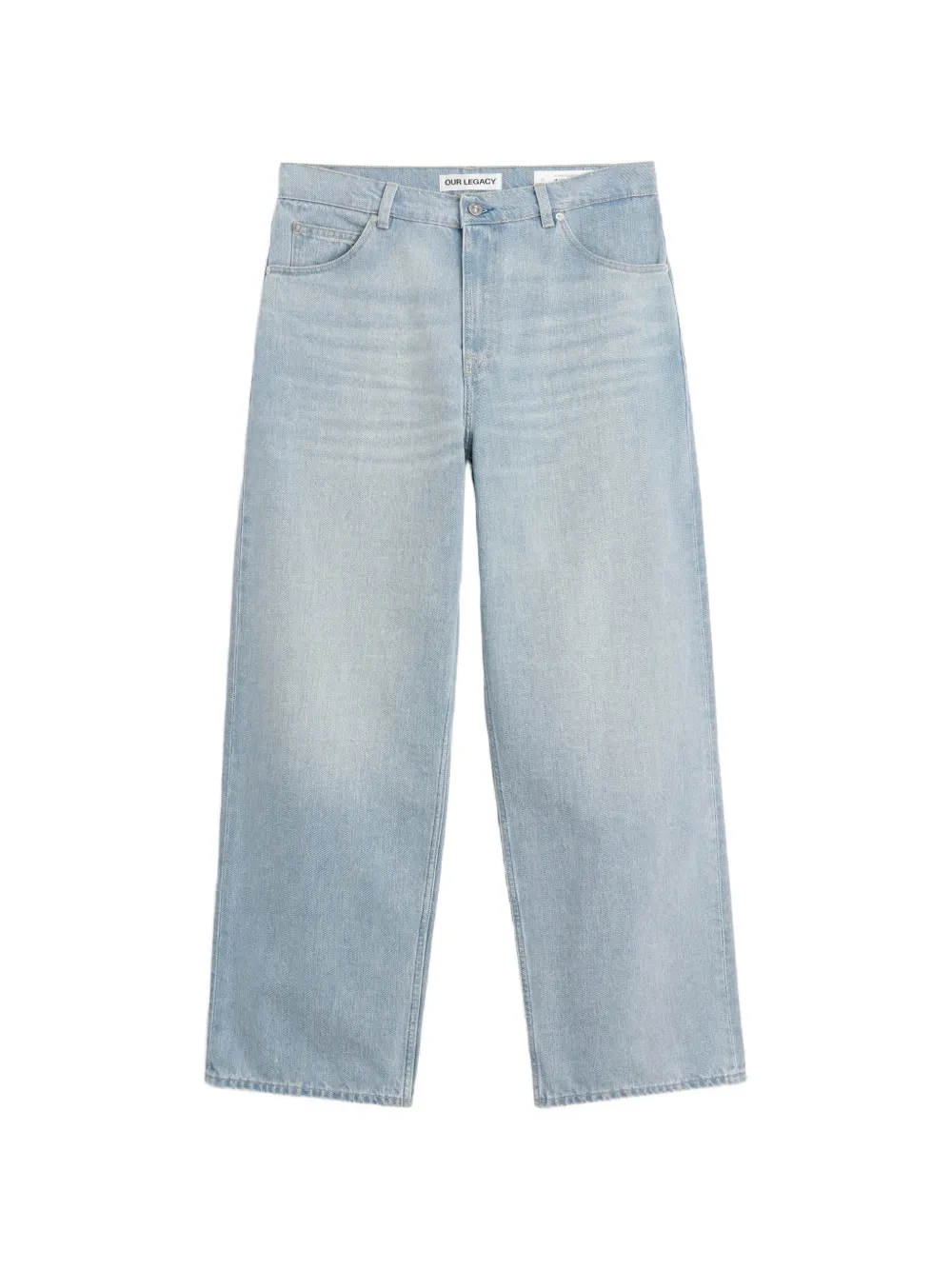 OUR LEGACY Vast Cut straight-leg jeans - Blu