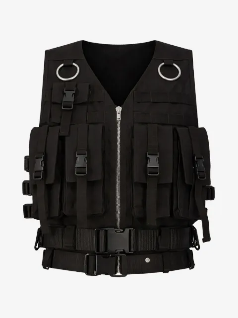 Rick Owens Temple multi-pocket supply vest