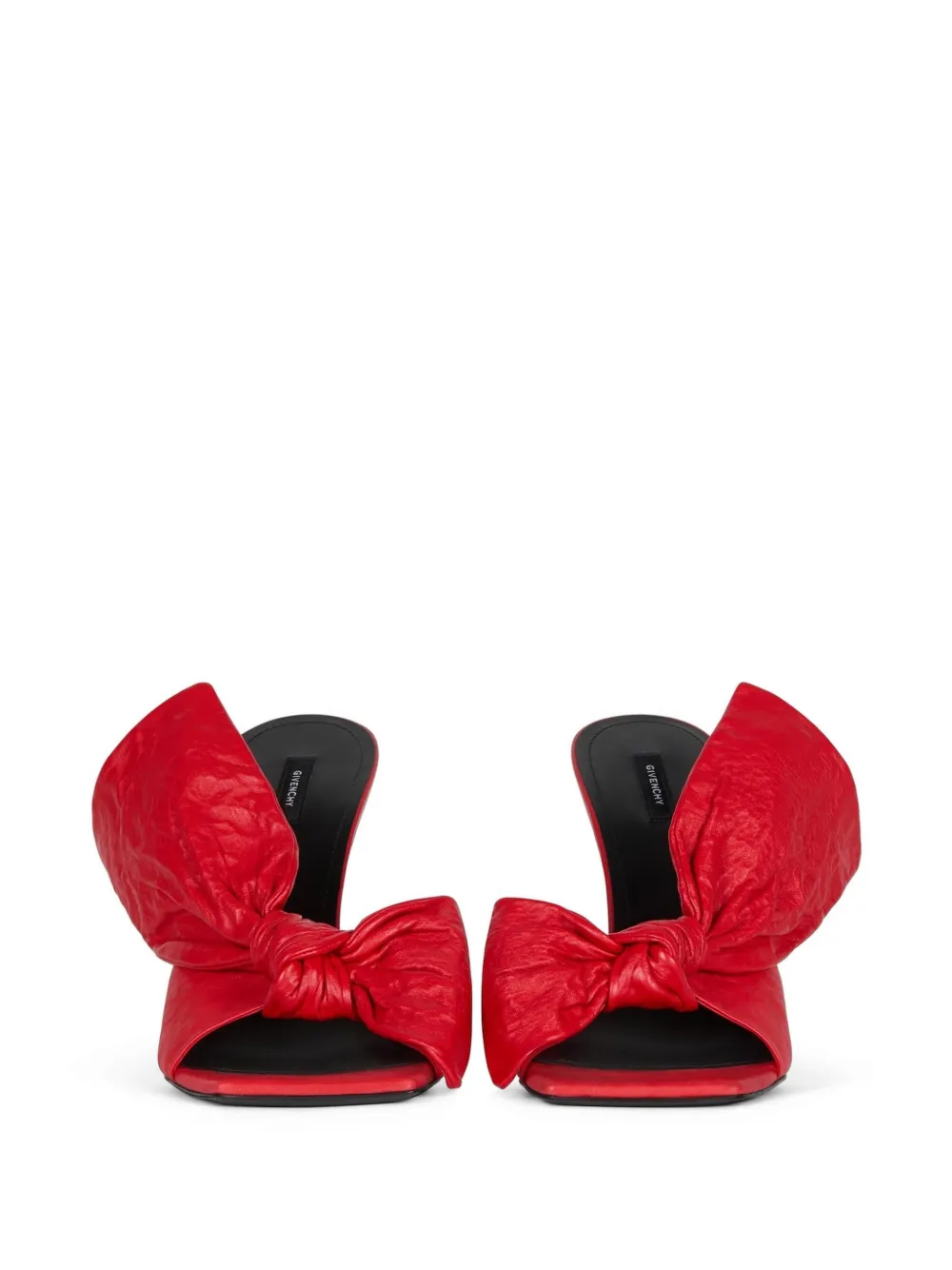 Givenchy Boudoir bow-detail sandals Rood
