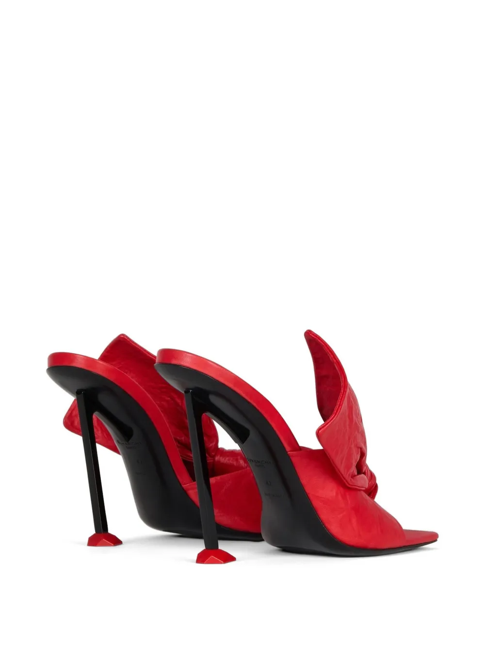 Givenchy Boudoir bow-detail sandals Rood
