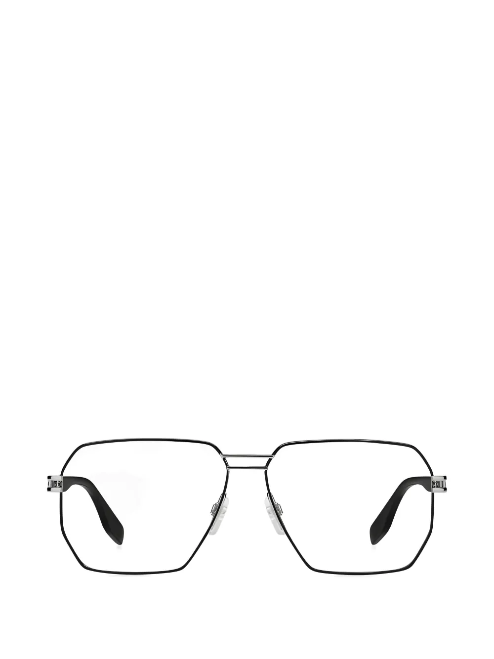 Marc Jacobs geometric-frame glasses - Schwarz