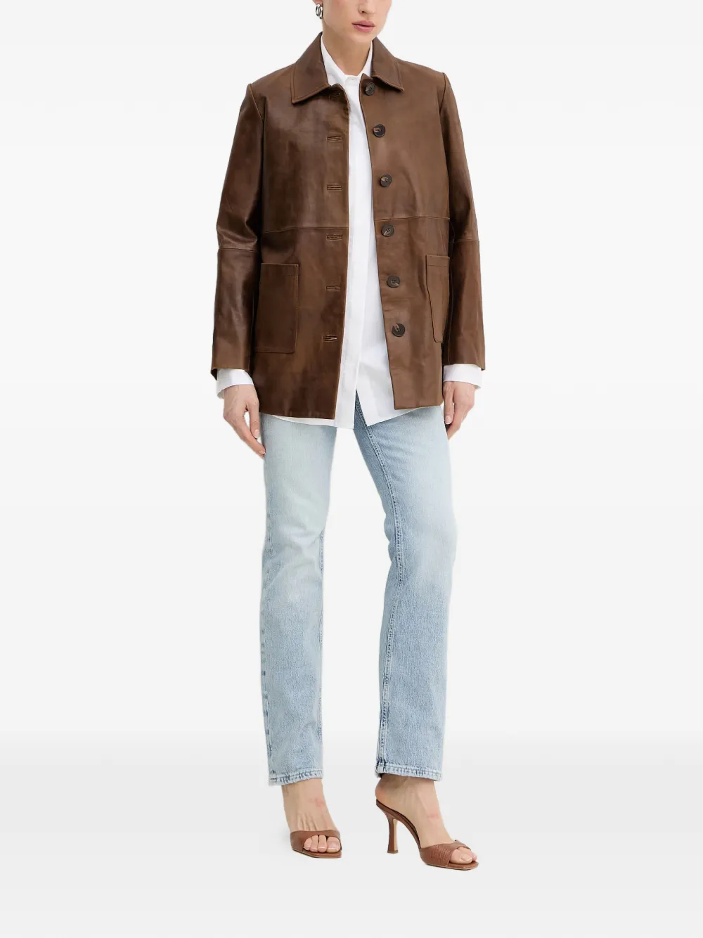 GUESS USA Jeans met kralen-zak Blauw