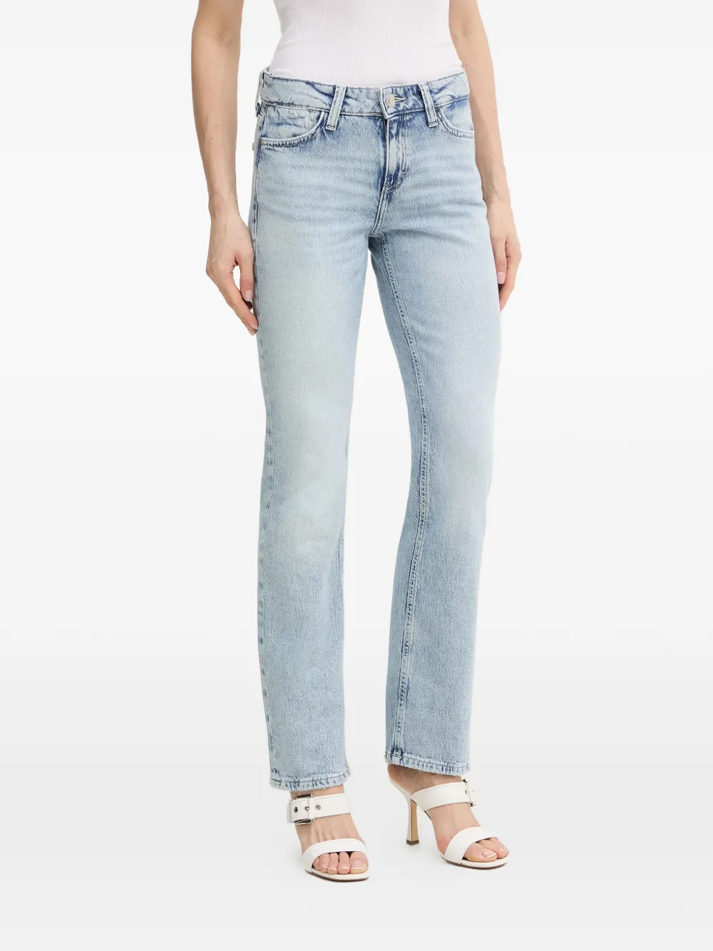 GUESS USA beaded pocket jeans - Blu