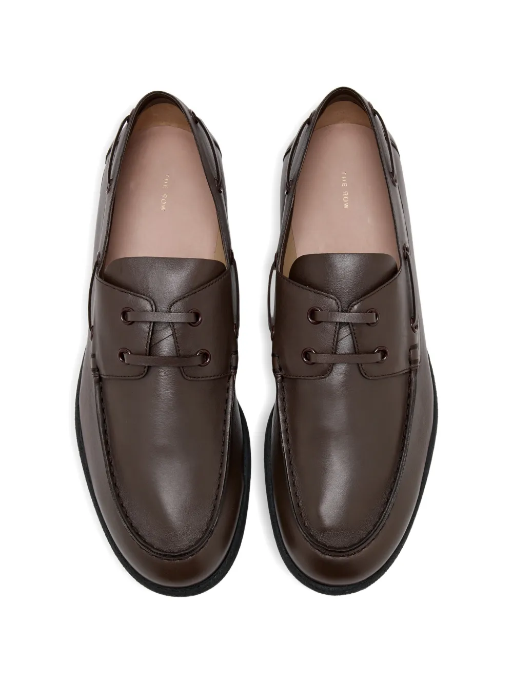 The Row Bootschoenen met ronde neus Bruin