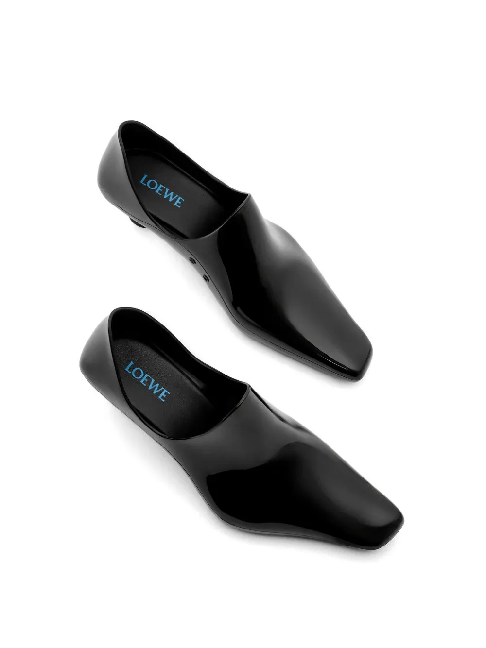 LOEWE Emily square-toe pumps Zwart
