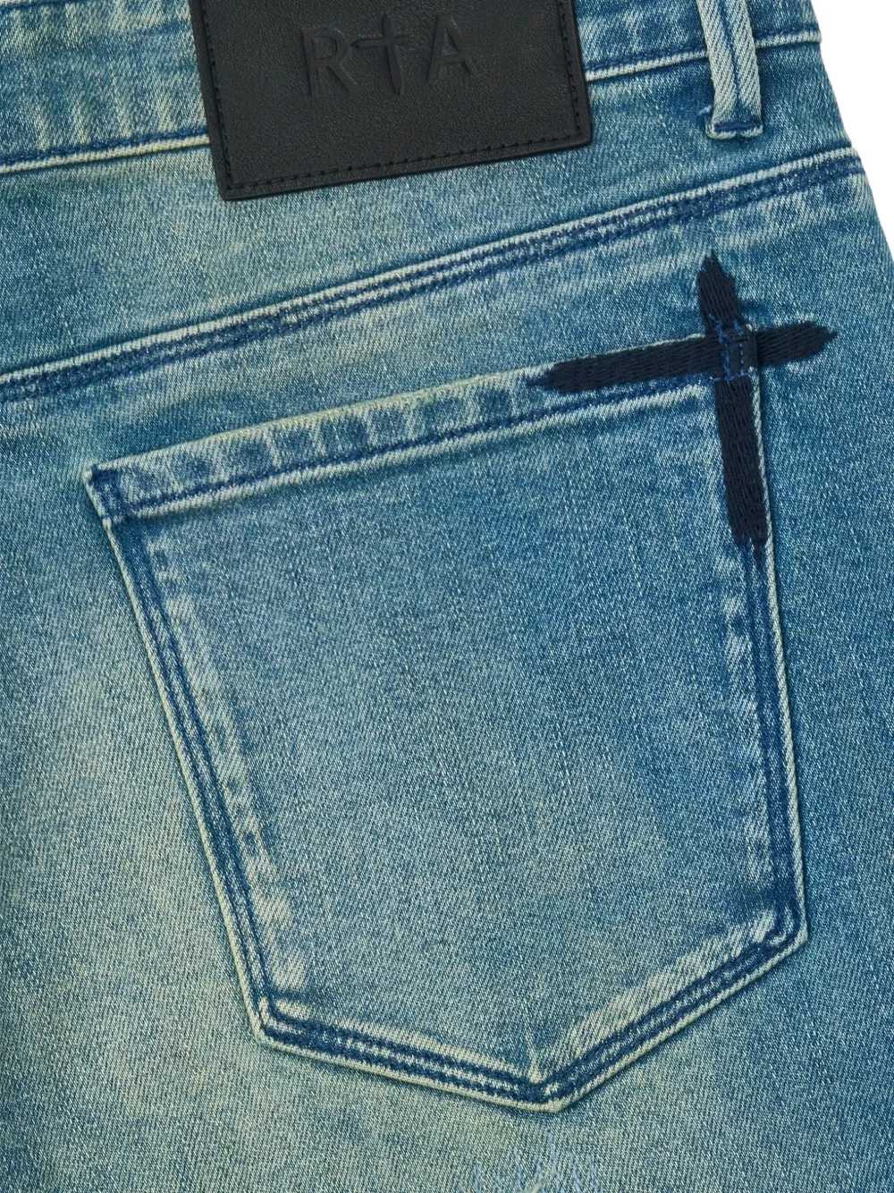 RTA Bryant skinny jeans Blauw