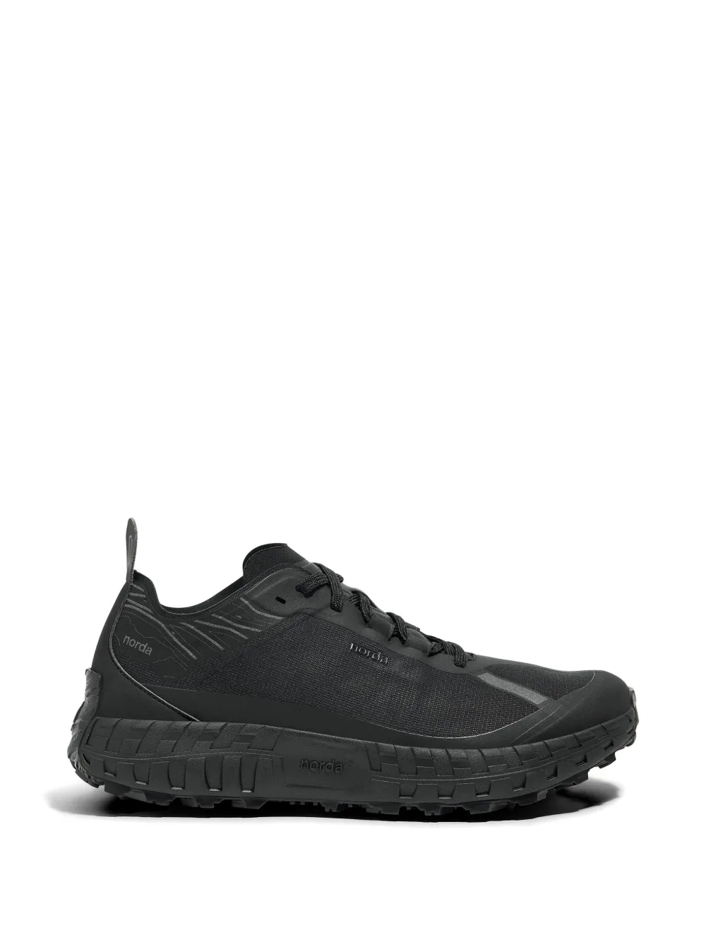 norda 001A reflective mesh sneakers - Nero