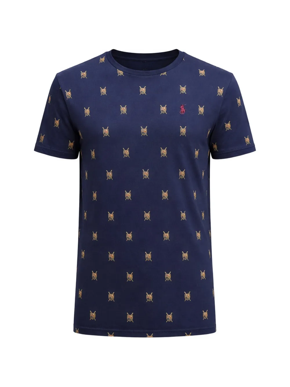 Polo Ralph Lauren crest-print T-shirt - Blau
